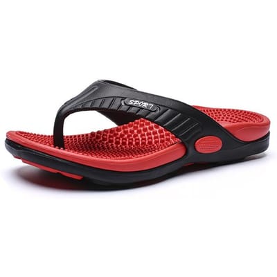 Nieuwe Mode Massage Slippers Herenschoenen Grote Maat Zomer Comfortabel Ademend Strandschoenen Sandalen Buiten Vrijetijdsslippers 42
