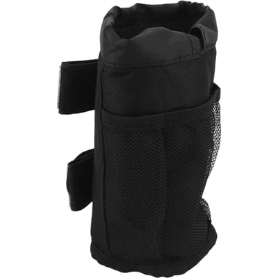 Fietscuphouder Oxford Stof PEVA Voering Waterdicht 38 58mm Klembare Drankhouder voor Motorfiets ATV UTV Strandkarretje 1 black