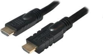 LogiLink Aktives HDMI High Speed Monitorkabel, 25,0 m