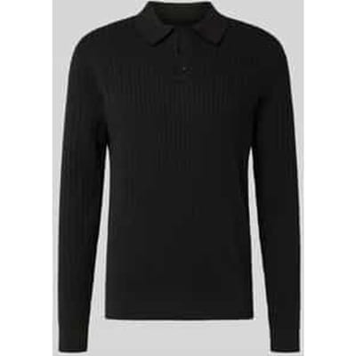 Gebreide pullover met polokraag