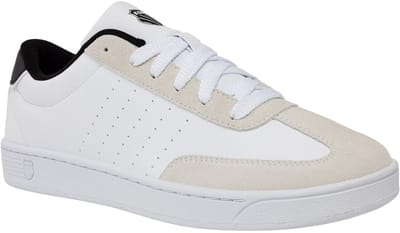 K-Swiss COURT BALBOA SDE herensneaker vrijetijdsschoen 04735-175-M wit/zwart