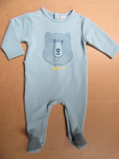wiplala, pyjama , big bear ,  1 jaar 80