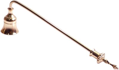 Metalen Kaarsblusser - Klok Gereedschap - Veilig Doven - Klokvormig Design - 25.8 cm - Zilver