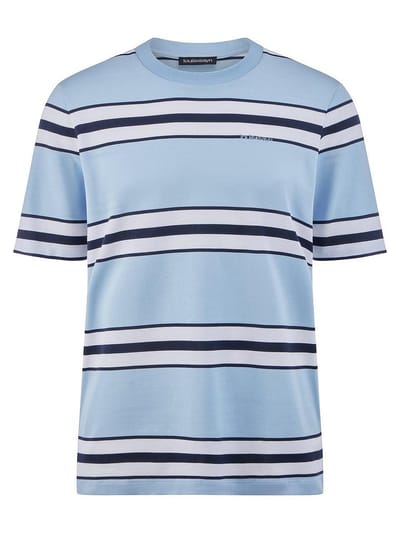 Shirt ronde hals Van Louis Sayn blauw