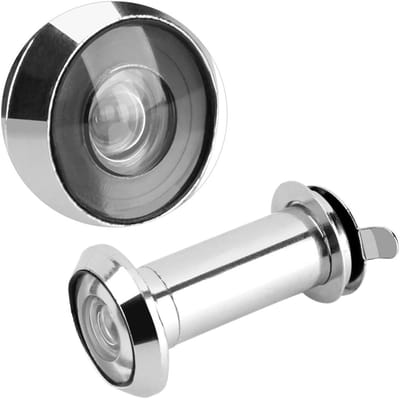 14Mm Peephole - 220° Wide Viewing Angle - Security Spy Hole voor Voordeur - Deur Peephole met Privacy Lid