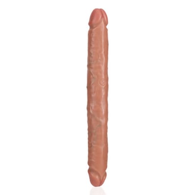 Slim Double Ended Dong 12" / 30,5 cm - Tan