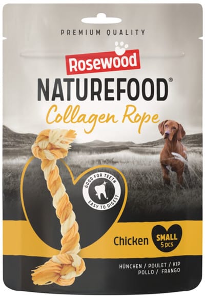 Rosewood Naturefood Hondensnack Collageen Rope Chicken S - 100 gr