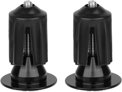 Dailygoods- Stuuruiteinden Aluminium - 2 Stuks - Universele Pasvorm - Diameter 22-24 mm - Stevig - Duurzaam Materiaal - Fietsaccessoires
