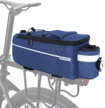 Fietstrunk Koeltas met Achterlicht - Geïsoleerde Fietstas 8L - Fietstas voor Achterdrager