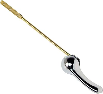 Toilet Spoel Hendel - Toiletgreep Vervanging - Toilet Reparatie - Corrosiebestendige Afwerking - 203 cm Armlengte - Chroom