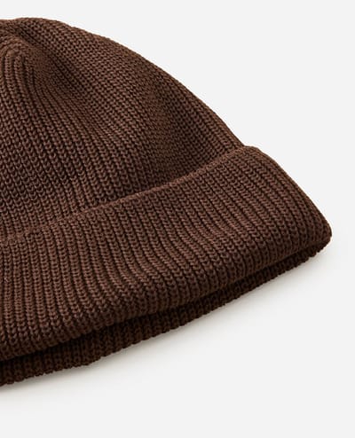 2025 Rip Curl Heren Classic Surf Reg Beanie - Brown