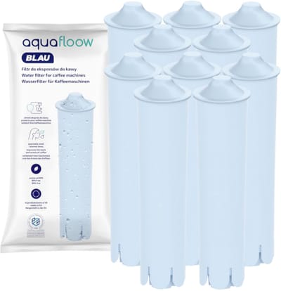 10x AquaFloow Waterfilters voor Jura Koffiemachines - Compatibel met A1, A5, ENA, Impressa, GIGA – Vervangingsfilters Jura 71311 71312 24228 67007