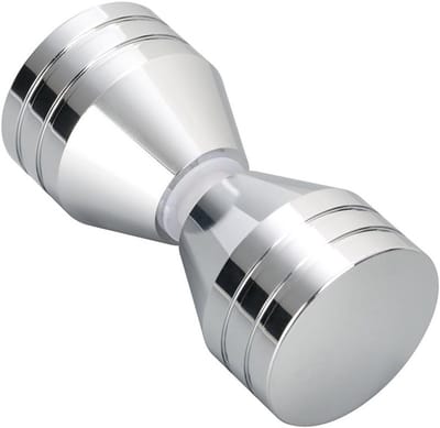 Doucheknop met dubbele bediening en enkele handgreep - Aluminium en hoogwaardig 304 staal, perfect voor badkamer renovatie en gebruiksgemak