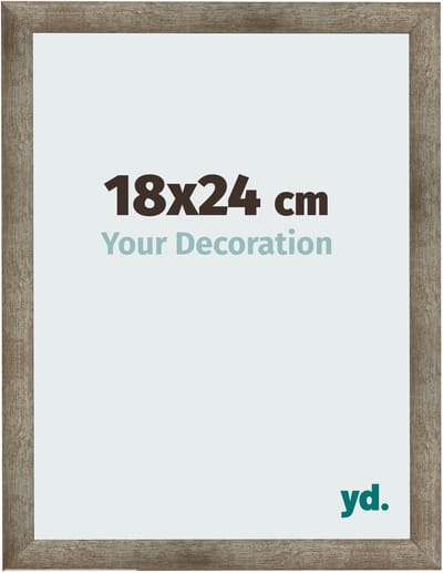 Your Decoration - Fotolijst 18x24 cm - MDF - Metaal Vintage - Bologna