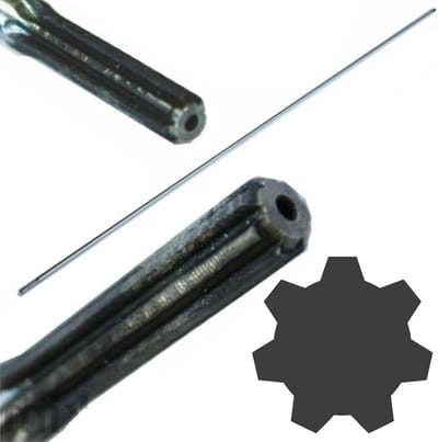 Aandrijfas Grasmaaier - Reserveonderdeel Motor - Tuinonderhoud Uitvoeren - Gehard Stalen Constructie - 153 cm Lengte - Metaal