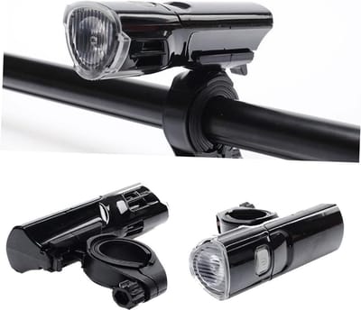 VHV - Fietsverlichting LED Voorlicht - LED Koplamp Fiets voor Nacht Rijden - 3 lichtstanden, 3 LED, waterbestendig ontwerp - voor Mountainbike, Racefiets, Stadsfiets, E-bike en Woon-Werkverkeer