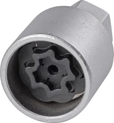 SW-Stahl 02385L-3 velgslot demontage adapter I passend voor Mercedes-Benz I adapter 303 I demontage gereedschap voor het losmaken van het wielslot I ontgrendelingsgereedschap voor velgsloten