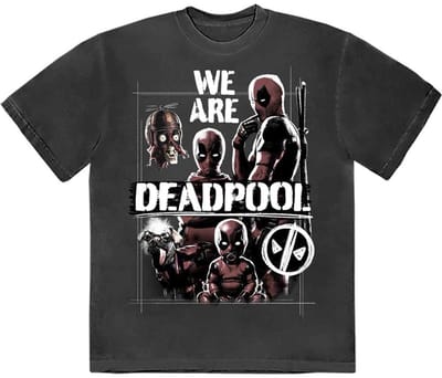 Marvel Deadpool - We Are Deadpool Heren T-shirt - S - Zwart