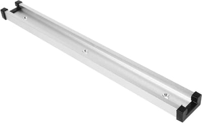 Aluminium Profiel - Schuifbalk - Houtbewerking Projecten - Precisie Zaagrail - 300 Mm - Wit