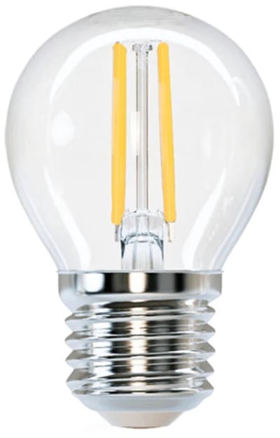 ETH Led kogel E27 1w/10w helder 2200K 80L