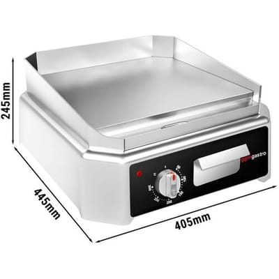 GGM Gastro Elektro Bratplatte - 2,5 kW - Glatt