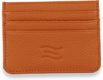 Crinkles Kaarthouder 14320 | Caramel | Maat: One Size