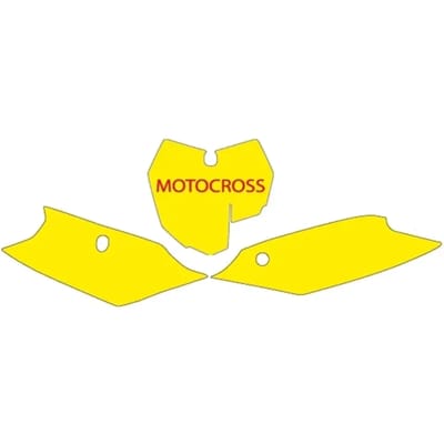 Autocollants motorfiets nummerplaat Blackbird Racing KTM SX/SX-F