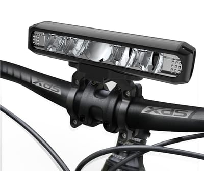 GELLDG Fietslamp Voor - Verwijderbaar - 2600 Lumen Fietslamp - Waterdicht - Plastic - Geschikt voor Nacht Rijden