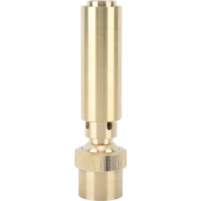 Buse de fontaine en laiton, têtes de buse de fontaine à colonne, équipement de fontaine pour bassin de jardin G1,5 po beige