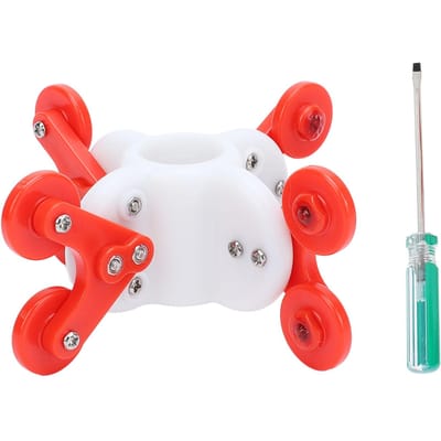120mm geleidingswielen voor 23mm rioolbuis inspectiecamera ABS camera geleidingsrol