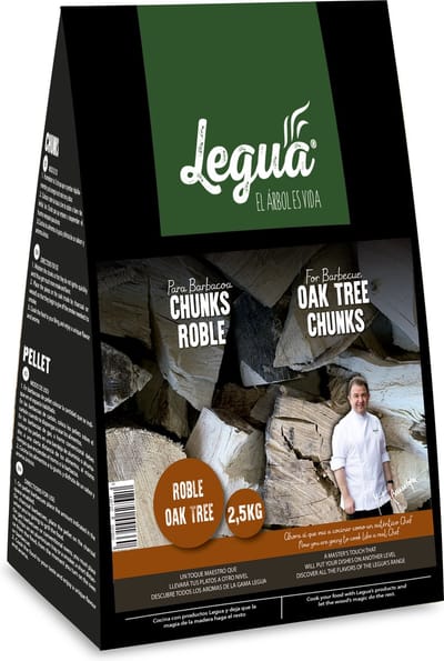 Rookchunks Eiken zak 2,5kg - Europees en duurzaam geproduceerd