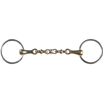 Waterford gb bits met 2 ringen voor paarden HORKA