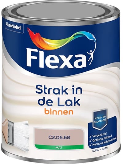 Flexa - Strak In De Lak Binnenlak Mat - C2.06.68 - Mengverf - 750 Ml