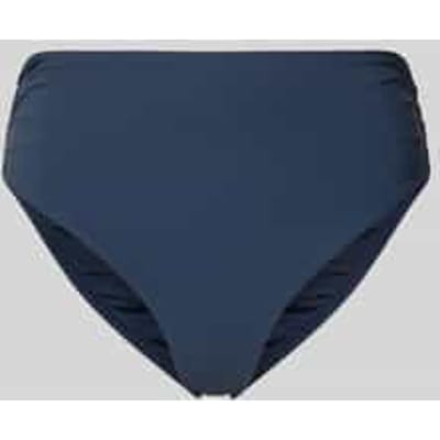 High waist bikinislip met labeldetail model 'SOLID'