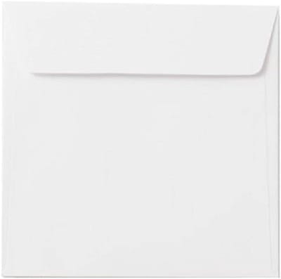 Vierkante Enveloppen - Postverpakking Kaarten - Uitnodigingen Versturen - Sterke Papierkwaliteit - 170 x 170 mm - Wit