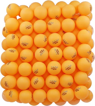 100x 3-sterren Oranje Tafeltennisballen voor Geavanceerde Training