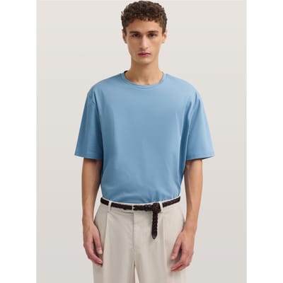 Bugatti Herren T-shirt elegant met ronde hals