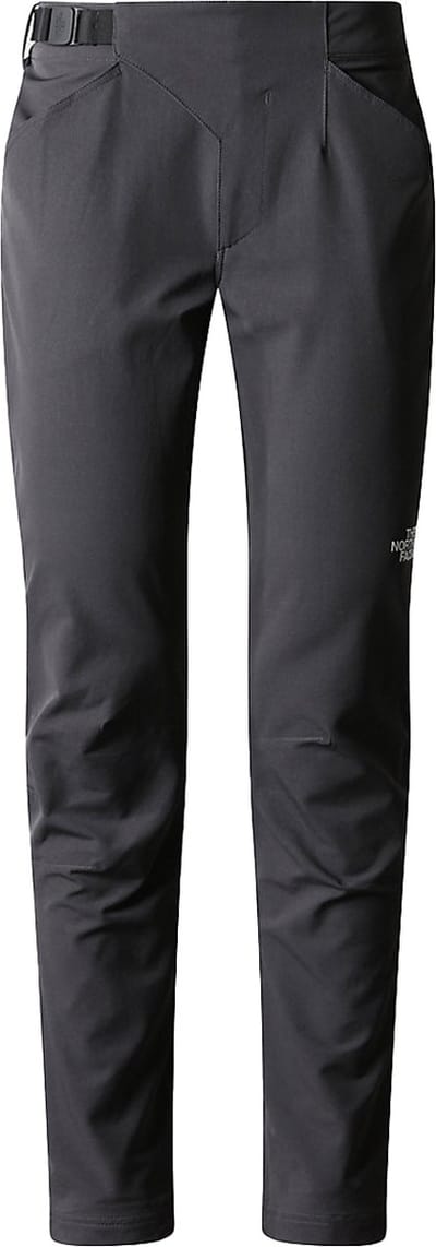The north face winterbroek in de kleur grijs.
