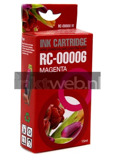 Huismerk Canon BCI-6M magenta (Huismerk (compatible))