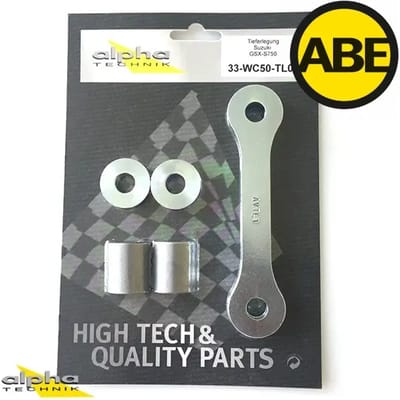 Verlagingsset Alpha Technik Suzuki GSXS750, WC50 / WC52