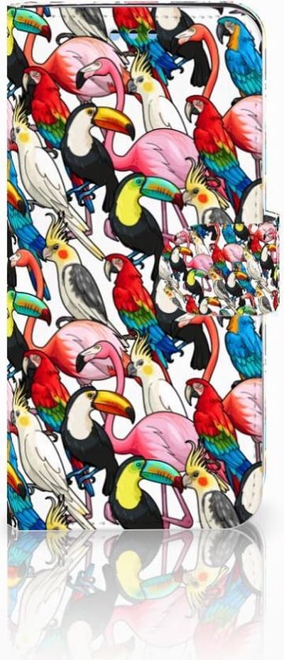 Samsung Galaxy S9 Telefoonhoesje met Pasjes Birds