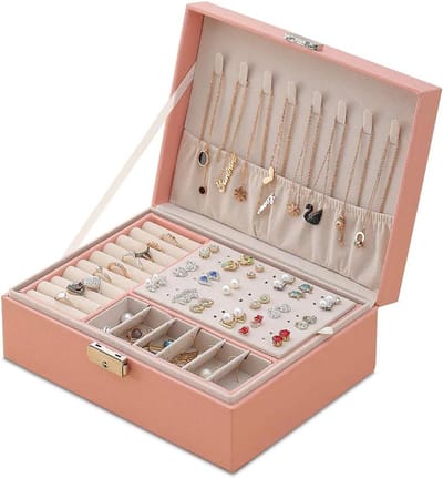 Juwelenkistje - Sieradendoos - Juwelendoos - Sieraden Organizer - Accessoireopslag