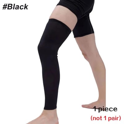 1 Stuks Beenwarmers Kniebrace Patella Bescherming Ondersteunende Mouw Comfortabel Ademend Lichtgewicht Antislip L