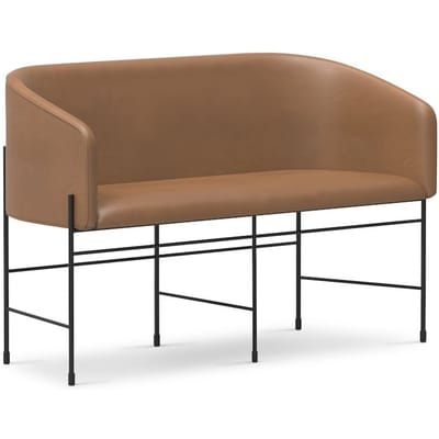 New Works Covent Love Seater Bank - Shade Ochre 20291