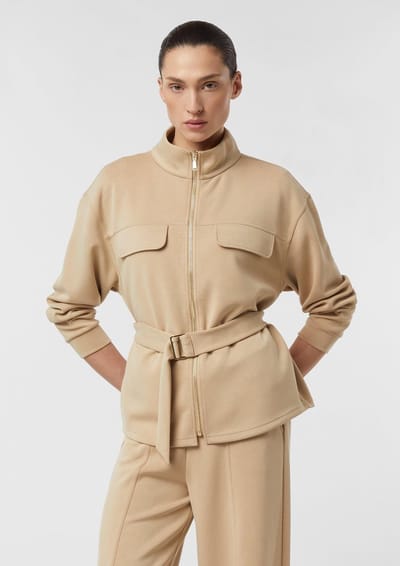Dichte jaren met afneembare riem dames COMMA