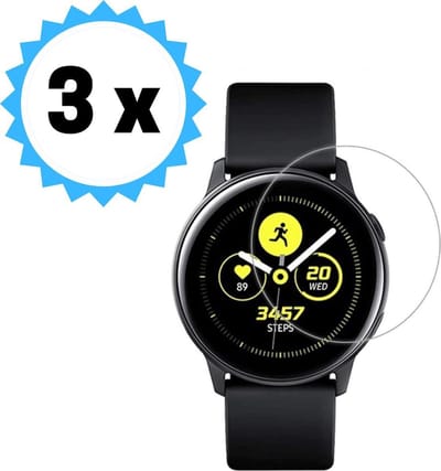 KELERINO. Screenprotector geschikt voor Samsung Galaxy Active - Gehard glas - 3 stuks