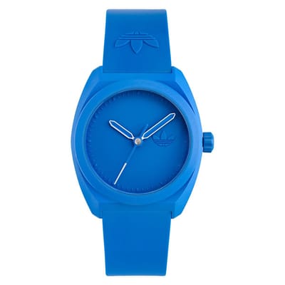 Adidas Originals Project Three AOST24052 Horloge - Kunststof - Blauw - Ø 42 mm