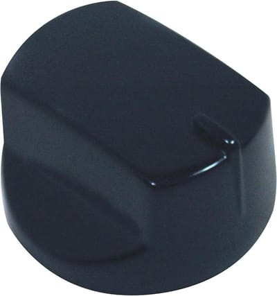 Ovenknop - Bedieningsknop Fornuis - Oven Repareren - Origineel Onderdeel - 1 Gram - Zwart
