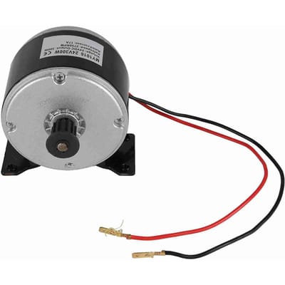 MY1016 24V 300W aluminium kleine draagbare borstelmotor voor elektrisch scootervoertuig