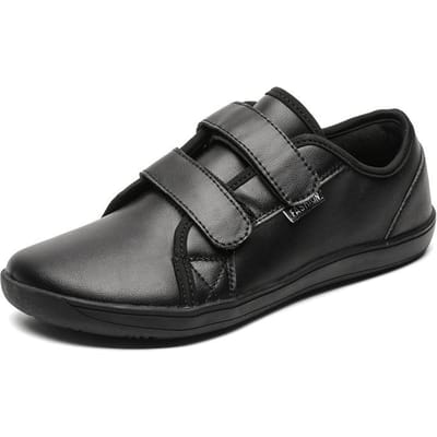Heren Schoenen met Brede Neus Barefoot Lichtgewicht Zachtzool Laag Uitgesneden Buitensporten Comfortabel Mode Trend Casual Sneakers 37 black